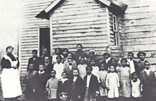 Vintage family photo album