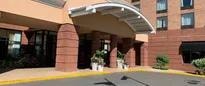 Lynchburg Grand Hotel exterior entrance